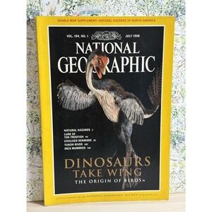 National Geographic Magazine – July 1998 – Dinosaurs Take Wing